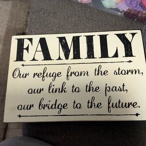 Home Inspirational Deco Free Standing Or Hang Plaque Family And Its Definition